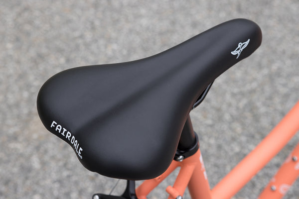 Fairdale Lookfar Step-Thru (Matte Coral Red in SM) | Fairdale Bikes