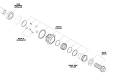 Odyssey Antigram Cassette Hub Parts (v1/v2)