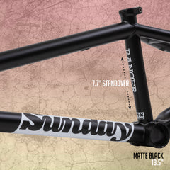 Sunday Ranger 18" Frame (Matte Black)