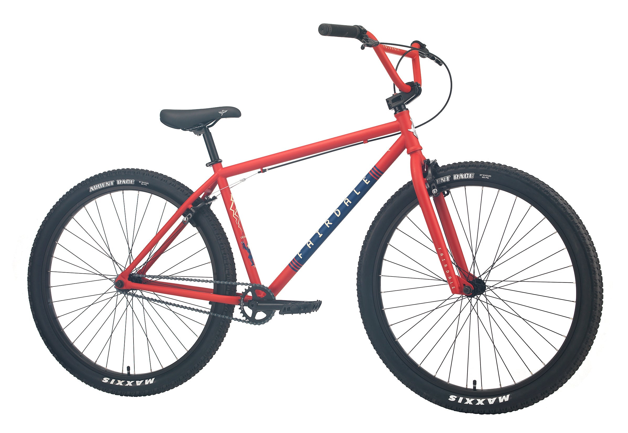 Fairdale Taj 27.5 Matte Fire Engine Red Fairdale Bikes