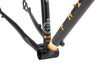 Fairdale Weekender Frame and Fork Kit (Matte Black with Orange Stickers)