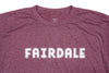 Fairdale Outline Tee (Heather Burgundy)