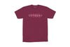 Odyssey Overlap Tee (Burgundy)