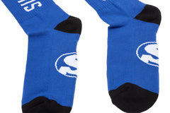 Sunday Strength Crew Socks (Blue/White)